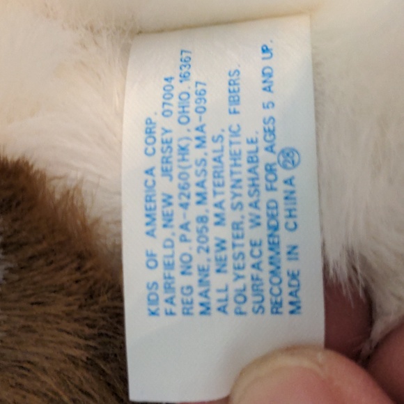 11" H Stuffed St. Bernard and Pup by Kids of America - Picture 10 of 10